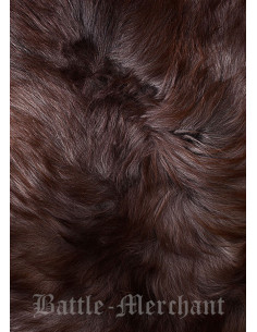 Pele de ovelha nórdica manchada natural, 110 cms. 2