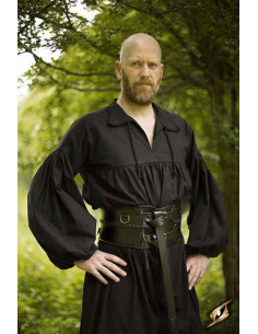 Cinto medieval largo, fecho duplo