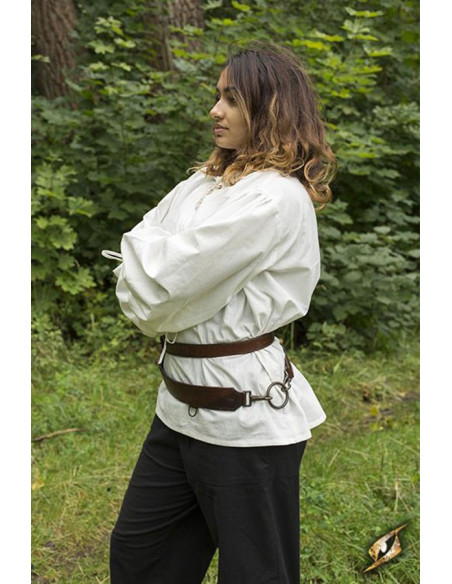 Cinto medieval duplo com baldric