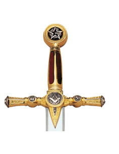 Espada dos Maçons em Ouro 2