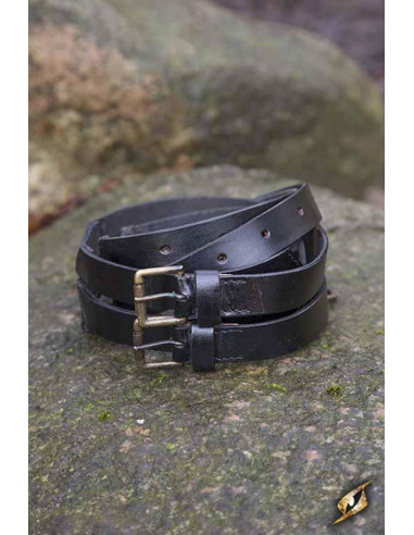 Cinto medieval duplo, 120 cm.