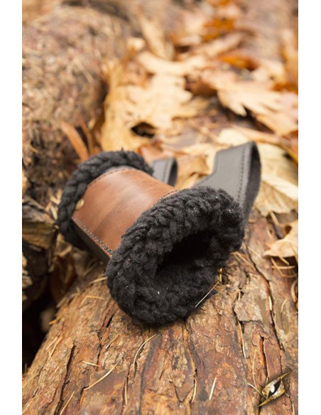 Baldric medieval simples, canhoto