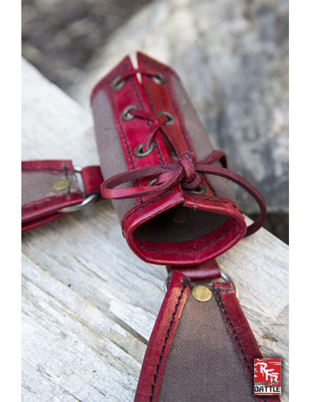 Tahalí medieval longo ajustável