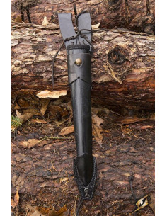 Bainha com adagas de lâmina reta baldric 2