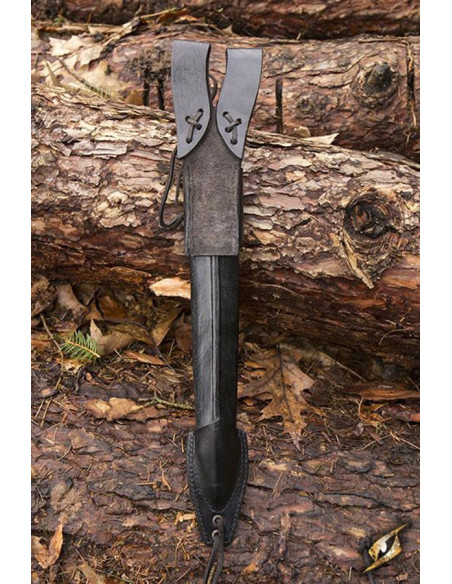 Bainha com adagas de lâmina reta baldric