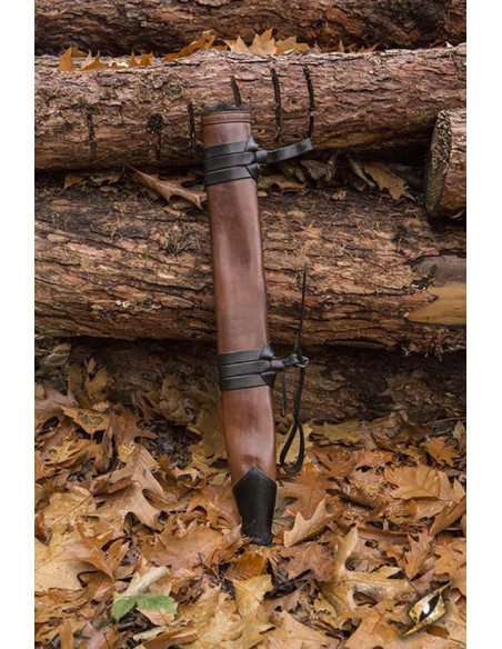 Bainha de couro médio, mão direita