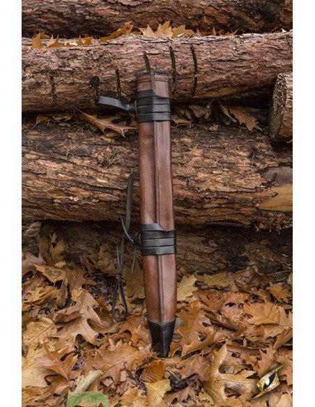 Bainha de couro médio, mão direita