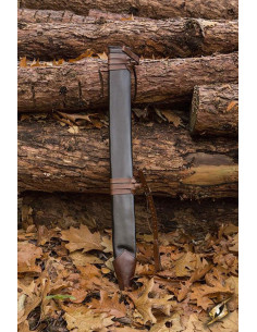 Bainha de couro longa, mão direita 2