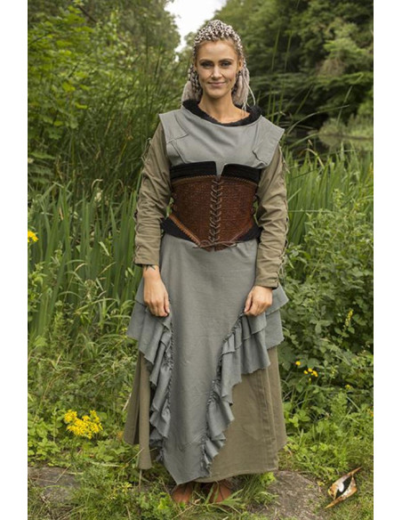 Espartilho de couro medieval, Margot