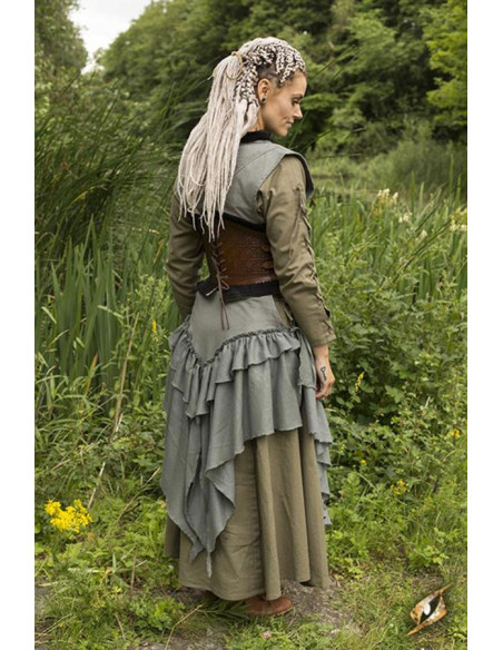 Espartilho de couro medieval, Margot