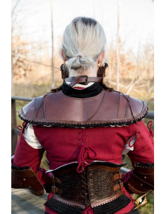 Gorget de Ombro Nobre Marrom Escuro 2