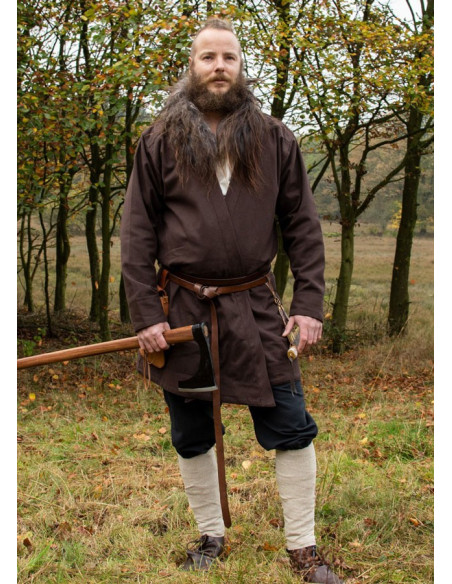Túnica Viking Klappenrock Bjorn em...