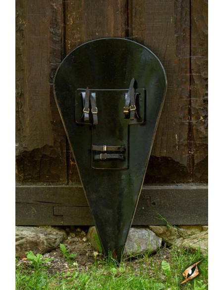 Escudo Norman Lobo Vermelho