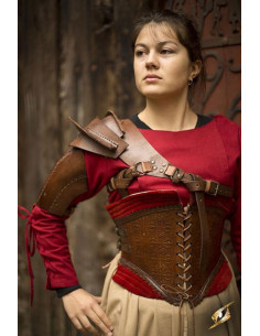 Protetor de ombro de couro 2