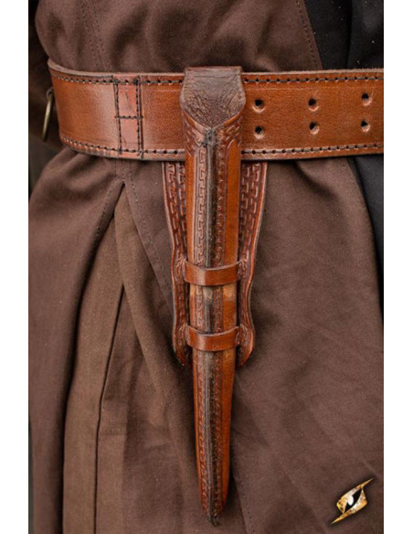 Bainha com baldric para varinhas mágicas