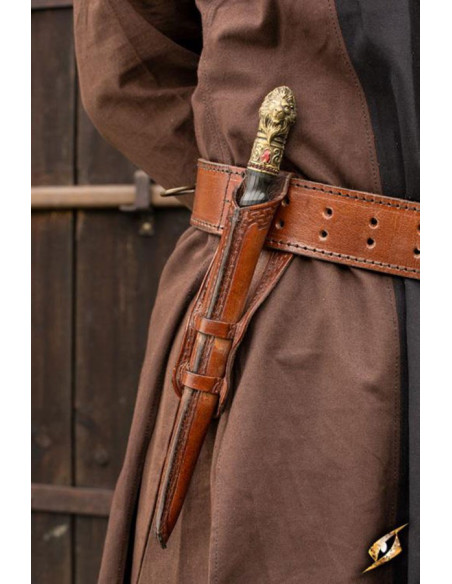 Bainha com baldric para varinhas mágicas