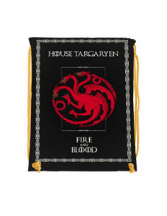 Mochila com cordão Game of Thrones Targaryen (34x42 cms.) 2