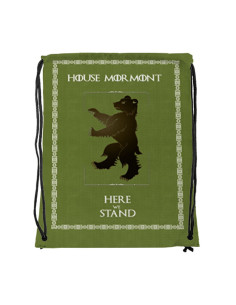 Mochila de cordas House Mormont de Game of Thrones (34x42...