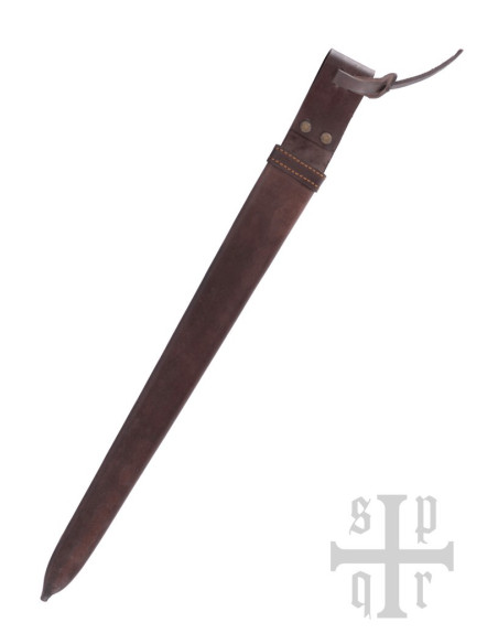 Adaga de combate templária, com bainha