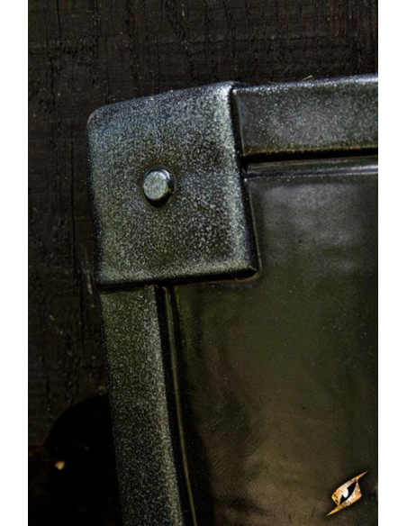 Escudo cruzado preto e branco, 70 x...