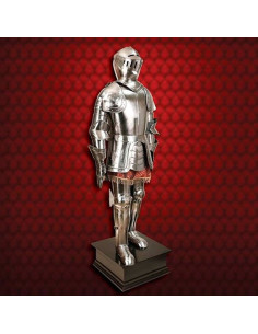 Armadura completa Augsburg, com suporte