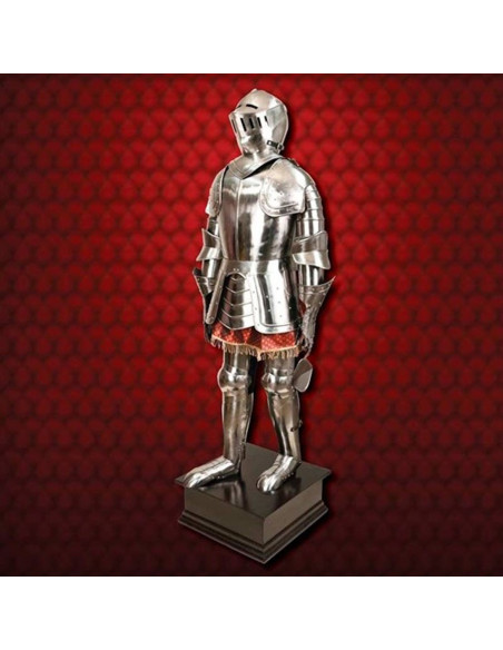 Armadura completa Augsburg, com suporte