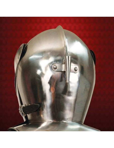 Armadura completa Augsburg, com suporte