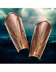 Braceletes espartanos, acabamento bronze