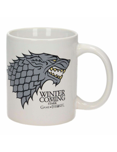 Caneca de cerâmica O inverno está...