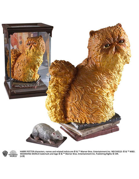 Figura de Crookshanks, saga de Harry...