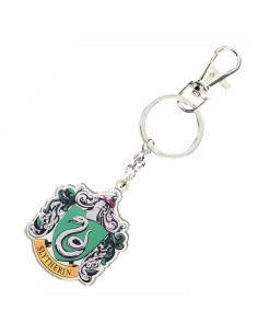 Chaveiro de metal escudo Harry Potter Slytherin