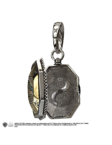 Pingente Medalhão Slytherin, Lumos,...