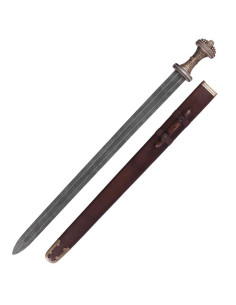Espada Anglo-Saxônica Fetter Lane, s. VIII, Aço Damasco