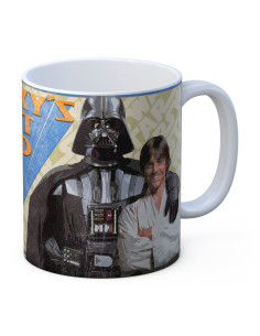 Caneca de cerâmica Star Wars Galaxy Melhor Pai