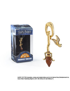 Pingente de vassoura Firebolt, Lumos, Harry Potter