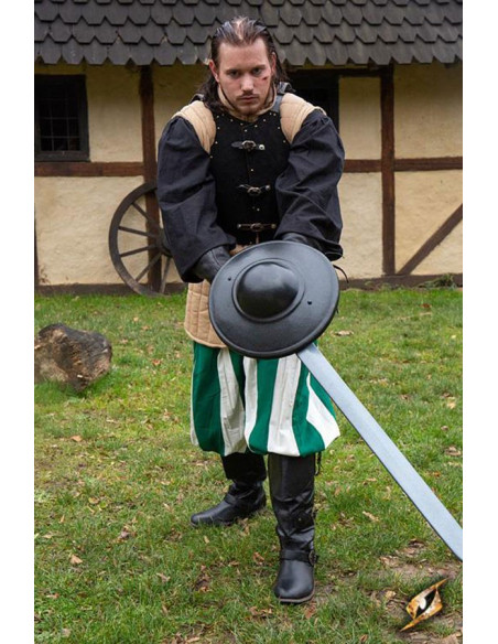 Esgrima medieval Escudo LARP, látex...