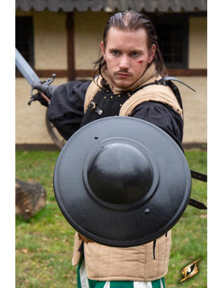 Esgrima medieval Escudo LARP, látex...
