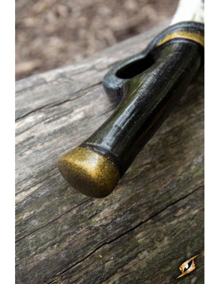 Adaga medieval de osso, látex