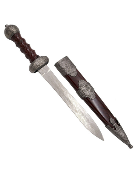 A espada Romana Gladius níquel