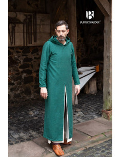 Túnica com capuz Renaud, verde