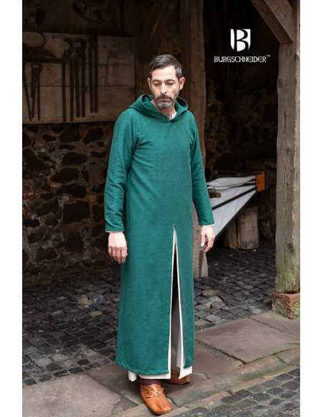 Túnica com capuz Renaud, verde
