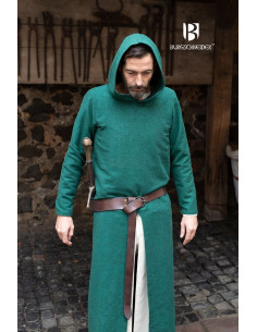 Túnica com capuz Renaud, verde 2