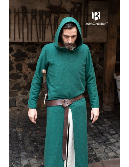 Túnica com capuz Renaud, verde
