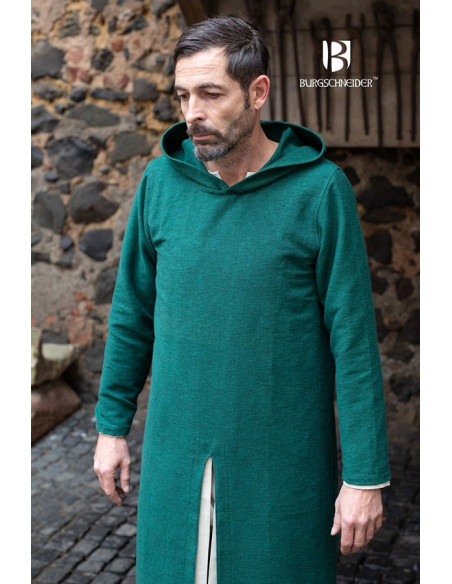 Túnica com capuz Renaud, verde