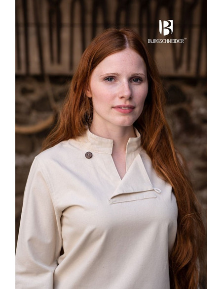 Túnica medieval para mulher Lennja,...