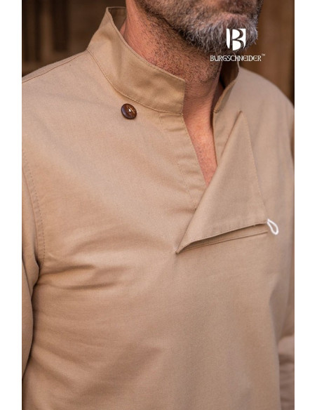 Túnica medieval do homem Einarr, cânhamo