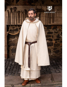 Manto medieval de Francisco, sem capuz