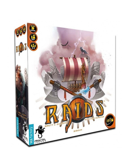 Jogo de mesa viking Raids (em espanhol)
