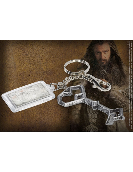 Chaveiro com a chave do Thorin Oak...