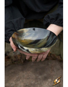 Tigela do Estalajadeiro, 20 cm. acabamento escuro